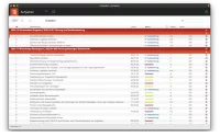 Screenshot Aufgaben in PROJEKT PRO.