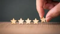 Qualitätsmanagement: Fünfter Stern wird zur Sterne-Bewertung gegeben.