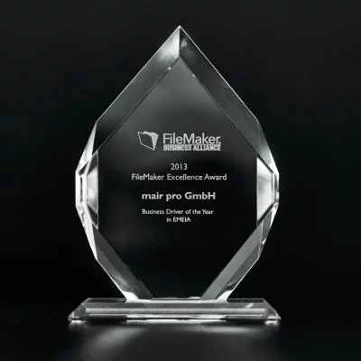 FileMaker Award 2013