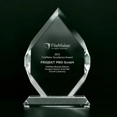 FileMaker Award 2015