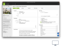Screenshot Projekte im Controlling bei PROJEKT PRO.