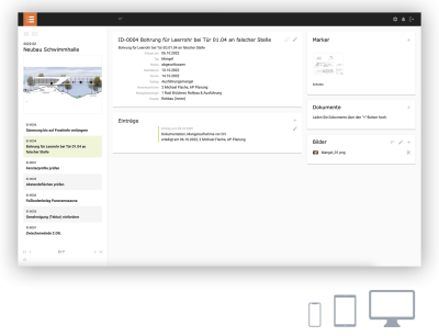 Screenshot Topics in PROJEKT PRO.